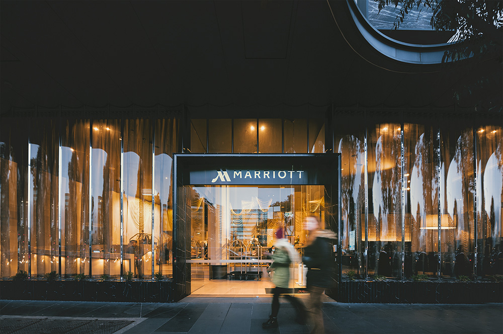 micio-website-portfolio-page-marriott hotel docklands-melbourne-wayfinding-signage-design